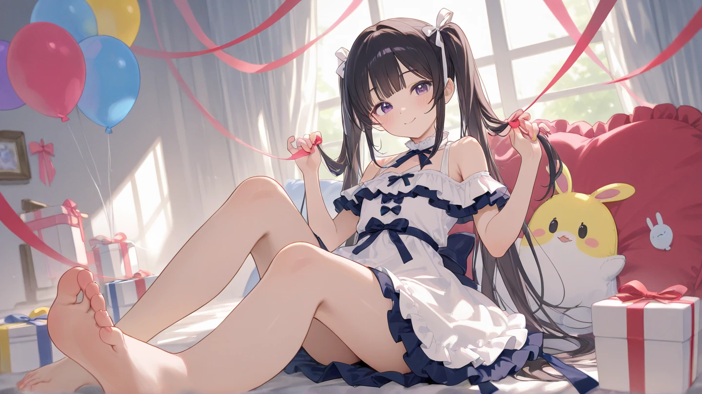 top-quality、extremely delicate and beautiful、Soio、Soio、8-year-old little girl、japanes、Lori、Chiquita、elementary student、A dark-haired、((Pink leotard))、(highleg)、Tiara on the head、A smile、is standing、Facing the front、dress room