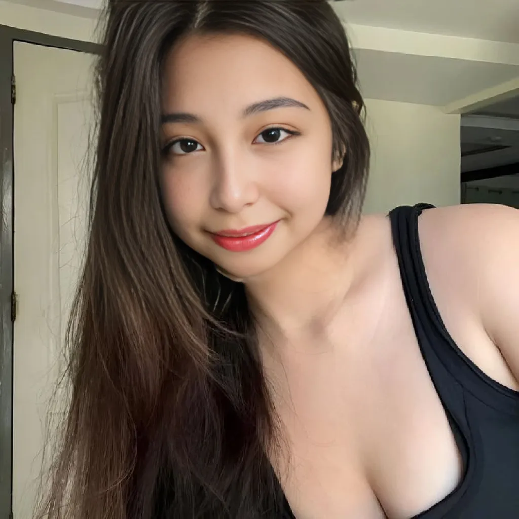 (best quality,8k,highres,masterpiece:1.2), realistic, photorealistic:1.37, UHD, studio lighting, sharp focus, extreme detail description, professional, vivid colors, bokeh, portraits, extremely detailed face texture, beautiful detailed eyes, beautiful detailed lips, extremely detailed hair, dark colored hair, youthful appearance, big round breast, cleavage, proportional eyes, seducing smile, clean and natural face, no makeup, bare face, indonesian face,