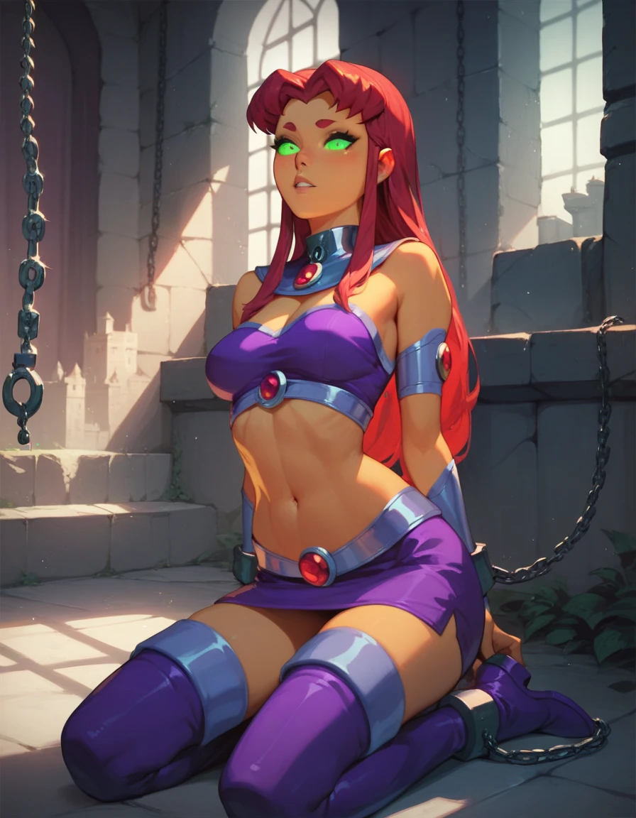 (masterpiece), best quality, expressive eyes, perfect face, solo Jessie from Pokemon in sexy bikini 30 year old women seductive body big breasts big thigs facing towards screen curvy body long hairs scar on chest parted lips Lockhart feminine figure body in bikini, red beautiful expressive eyes , scar on chest, 4k backlighting smirky face full sexy body showing standing in front of wall sexy ass in boots