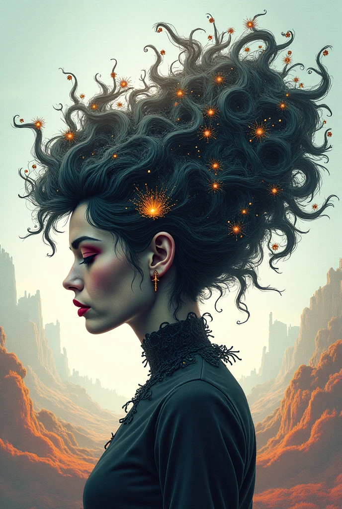 portrait of a demon void woman sensual surrounded by smoke fumes, pen and ink, intricate line drawings, by craig mullins, ruan jia, kentaro miura, greg rutkowski, intricate, elegant, highly detailed, lifelike, photorealistic, digital photography, realism, digital painting, artstation, sharp focus, art, natural light, studio lights, rim light, ultra detailed, octane render, volumetric lighting, 8 k post production
elegant, concept art, artgerm and greg rutkowski and alphonse mucha