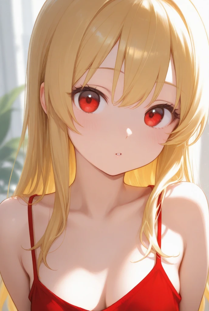 Kizi, アニメ, blonde, Caucasian skin, vampires, Eyes red, Shinobu do アニメ Bakemonogatari