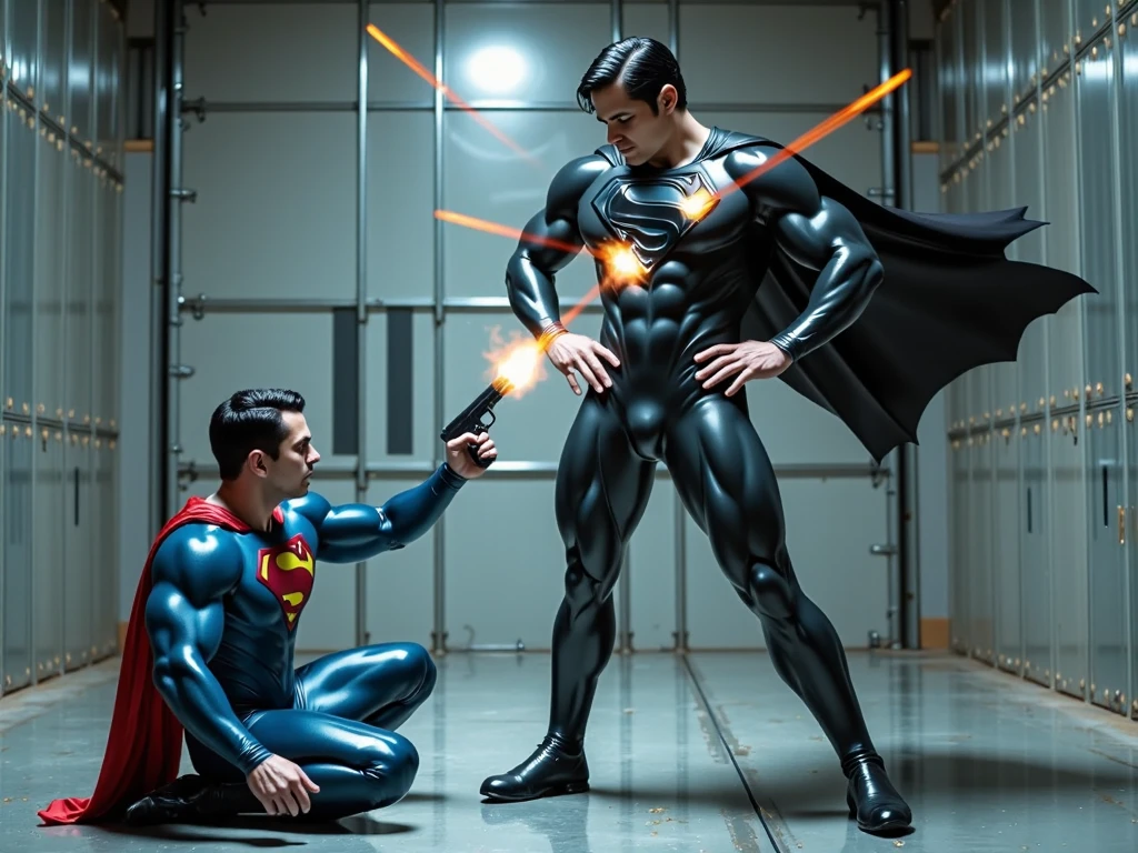 Fight between Daredevil and Nightwing