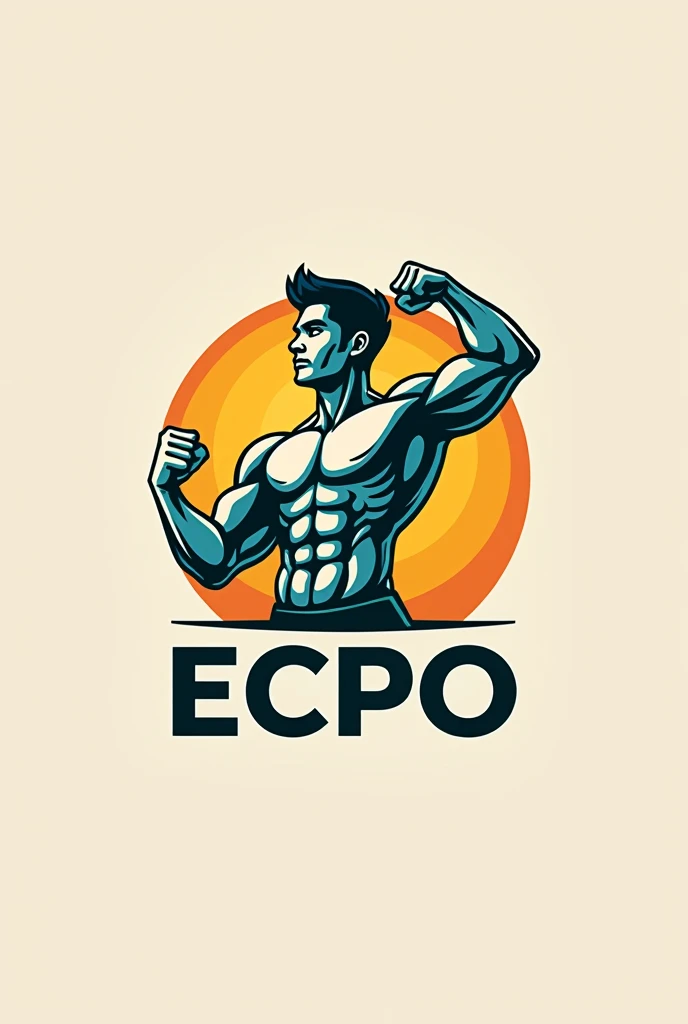 I want a Personal trainer logo, that you get the initials of my name which are the letters E and P. That involves functional training and leads to weight loss. an image in 3D 