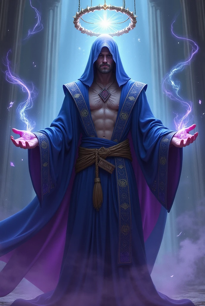 czech man, freckles, dark brown eyes, auburn hair, (style-swirlmagic:0.8), (Magic Circle), abyssal wanderer, circlet, holding staff, inscribed with mystical runes, glowing rune tattoos embedded in the skin, dystopian vault in background, spectral glow, ((intricate mage robes:1.2)), best quality, masterpiece, highly detailed, realistic, (detailed background), depth of field, soft focus, intricate details, 8k, cartoon, 3d, (large penis), male pubic hair, dynamic pose, dynamic angle, (skinny), (thin and slender:1.2)