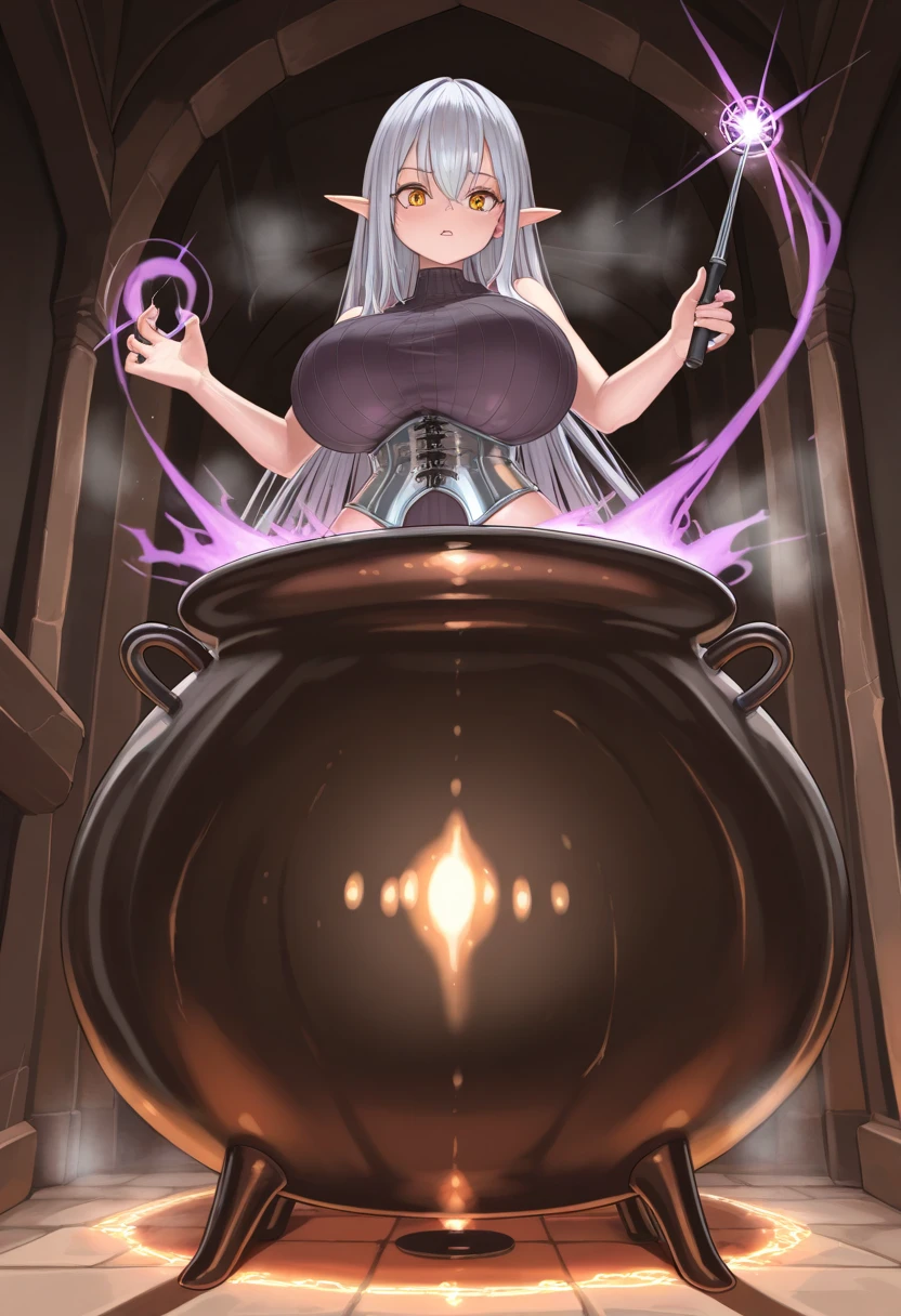 Nsfw,((dwarf,toddler body)),megumin,1girl,solo,small breasts,blush,bangs,brown hair,black hair,red eyes,hat,navel,((((shaved pussy)))),heart,(massive love juice),(excessive very spread open huge pussy),(excessive very spread open huge anus),((excessive Swollen pussy)),((excessive Swollen anus)),(((huge hole open anus))),(((cervix come out pussy))),(((Circumcision))),