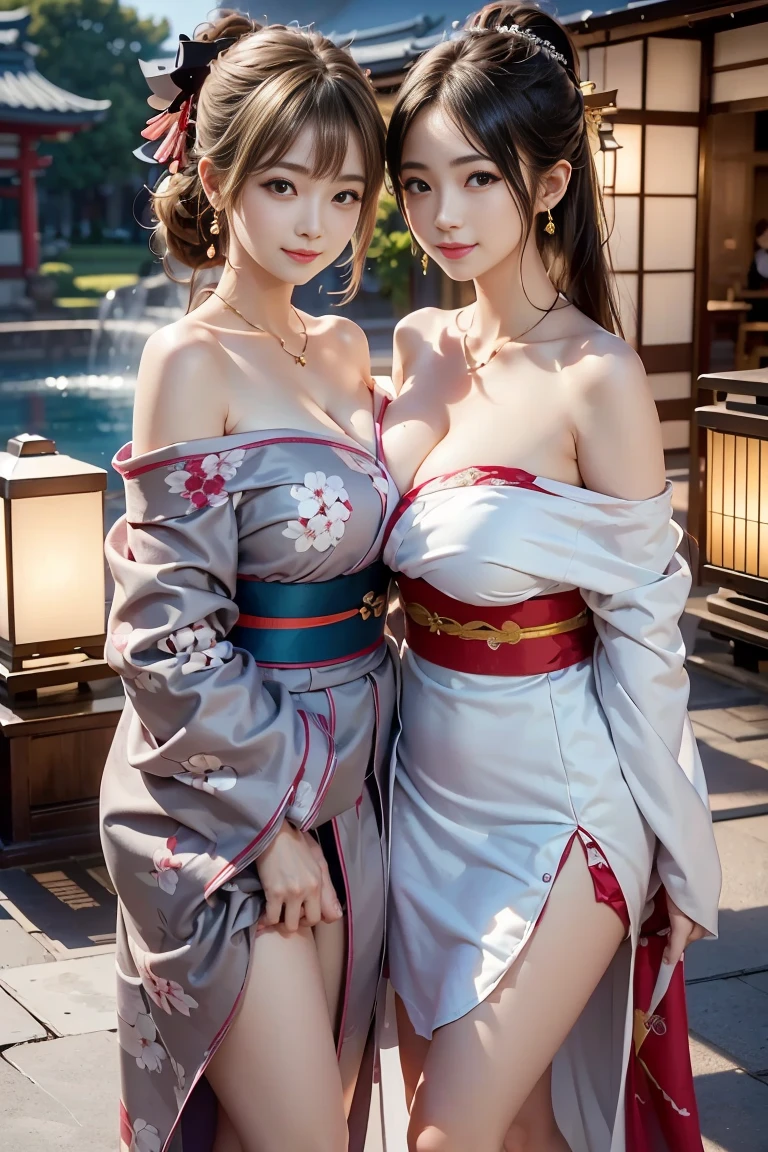 ((16K)),(masterpiece:1.3, Highest quality, Ultra-high resolution, Super detailed), (Realistic, photoRealistic:1.4), Perfect lighting, Depth of written boundary, Browsing Caution, Surrealism,Face Light,(( large breasts)),Beautiful detailed hair,((Beautiful eyelashes)), Beautifully detailed face, Beautiful fine details, Beautiful body, thin脚,Beautiful breasts, Beautiful feet, ((Detailed nails)), ((Beautiful fingers)), thin, 1 girl, 23 years old,Perfect Face, Long eyelashes,Perfect Anatomy, Supermodel with a long neck,((Skinny1.2)),(Perfect Anatomy,Anatomically correct, Highly detailed skin), ((beautiful girl:1.1)),(Mid-length hair:1.4, Wavy Hair:1.2, Black Hair) ,((With bangs)),Dainty facial structure,((Open your mouth wide and smile happily:1.3)),Like the whole body,((leaning on rail:1.2)),(her legs spread in M legs:1.2), ((spread legs:1.2)),((from side)),((wearing very elaborate (pink) yukata with traditional Japanese floral patterns:1.2)),((nsfw:0.4)),The yukata is short in length, showcasing its vibrant and intricate design, Generate an image of a sunflower field during the daytime. The background should feature a bright blue sky with a few fluffy white clouds. The sunflowers should be tall and vibrant, with their yellow petals contrasting beautifully against the clear sky,((wide shot:1.4)),