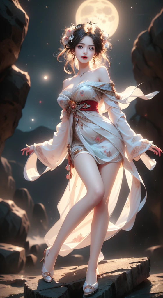 ((Best picture quality, 8K, tmasterpiece:1.3)), 1girll, Beautiful woman with slender abs:1.3, (Casual hairstyle, No leakage of big breasts:1.2), Ultra-fine face, A detailed eye, 二重まぶた,ssmile,Home(Best quality), ((Masterpiece), (Details: 1.4), 3D, hdr (HighDynamicRange), Ray tracing, NVIDIA RTX, Super resolution, Unreal 5, Subsurface scattering, PBR textures, post-proces, Anisotropic filtering, Depth of field, Maximum Acutance and Acutance, Many-Layer Textures, Albedo e mapas Speculares, Surface coloring, Accurate simulation of light-material interactions, Perfect proportions, Octane rendering, Bicolor light, largeaperture, Low ISO, White balance, Rule of thirds, 8K raw data, Pink puffiness, NSFW, (Emma Watson, (Char Emma Watson: 0.2)), exposed, Seductive, charming leg temptation, The kinky is exposed, ripped apart, breasts coming out, Blushing,frontage,Pinch the nipple,Naked women,Two giantesses,Titan Giant,Two giants war,Titan Giant,front poses,Portrait of a woman in SKS, As Female Titan,, female titan, Blonde hair, Blue eyes, horror beauty, perched on a cloud, (Fantasy illustration:1.3), captivatinggaze, delicate scars, otherworldly charm, mystical sky,, Moonlit Night, pastelcolor, (detailed cloudscape:1.3), (A high resolution:1.2)