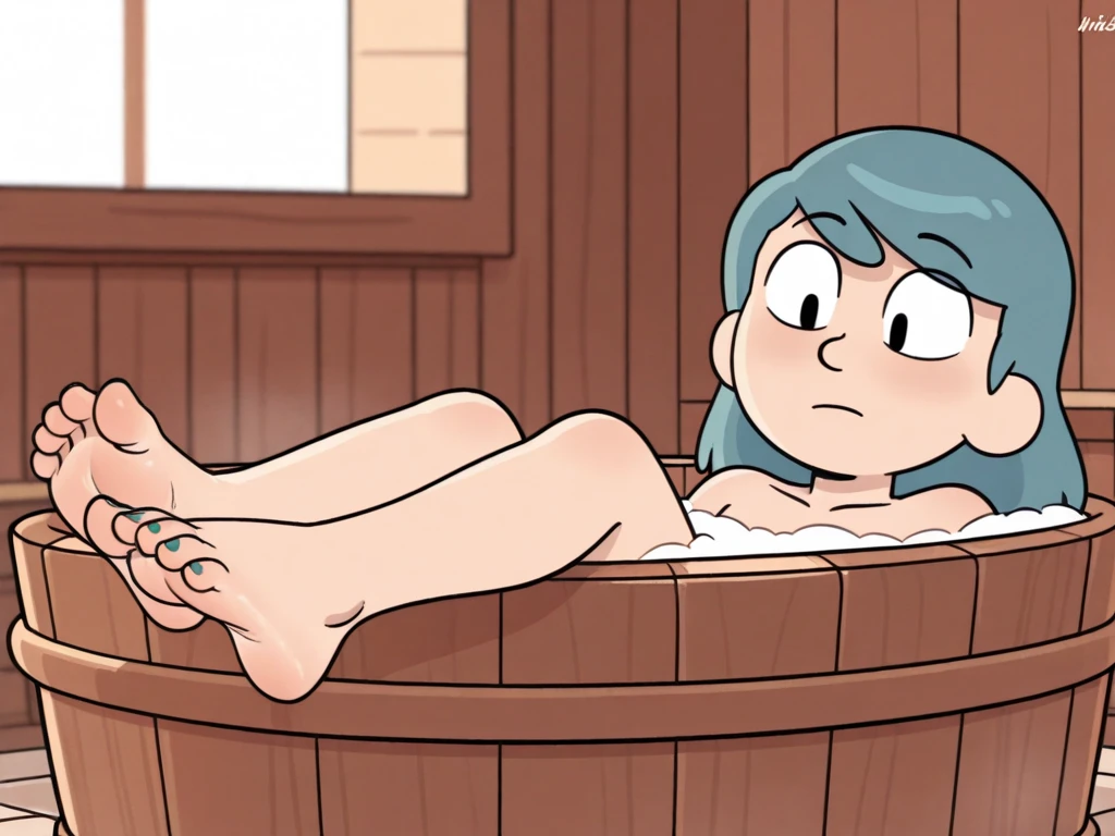 Ralph Bakshi Style, Chubby curvy blue eyed girl with long wavy black hair and small breasts fucking her son, (smug), nudity, (extreme nsfw), lewd, (pubic_stubble):3.0, (transparent shawl), (swollen vagina):2.0, hot tub, one knee up, romantic, peeing:3.0