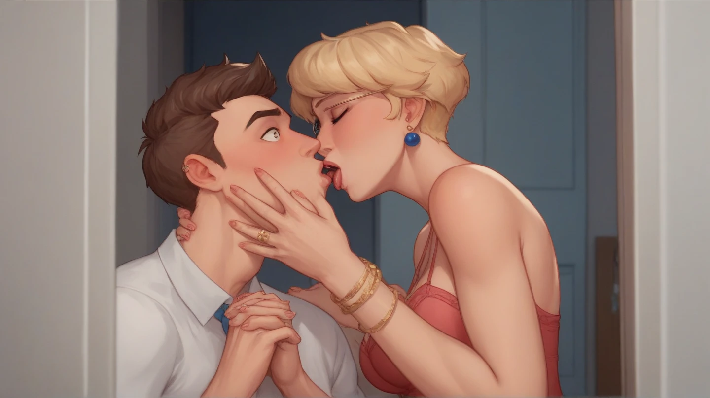 Rimming by Leeloo, handjob