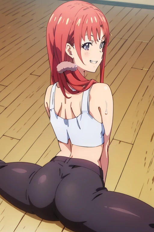 Silence Suzuka、Beautiful woman、Very thick thighs、Acme Face、Best image quality、High resolution、masterpiece、super high quality、Thick pubic hair、Screaming orgasm face、Purple lace panties、Very big ass、Very large breasts 、Blushing、4K quality、Blushing、Cry of ecstasy、Wearing black knee socks、Sweaty all over、Heavy breathing、Cowboy Shot、Shaking breasts、上下にShaking breasts、Penis sheath、Cowboy Shot、Have sex with a man、Multiple menに囲まれている、Multiple men、{Highest quality}, {so beautiful}, {Super detailed}, {Best illustrations}, Browsing Caution, girl, Blowjob, penis