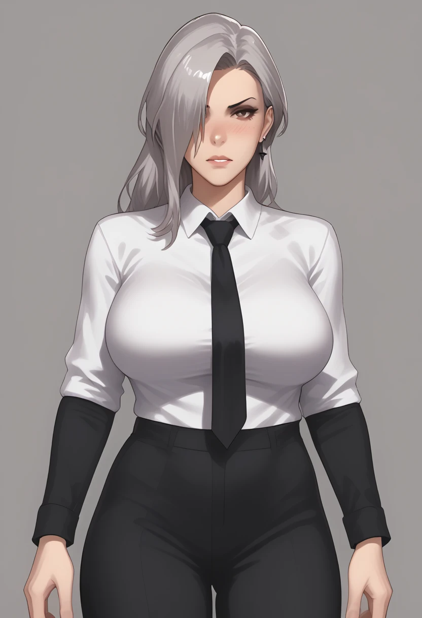 a drawing of a woman with a ponytail and a shirt on, 3/4 bust, thick black lineart, thick outlines, thick outline, heavy outlines, line sketch, thick lineart, line sketch!!, breasts covered and sfw, clean anime outlines, anime sketch, thick line art, oppai proportions, bust view, big shoulders