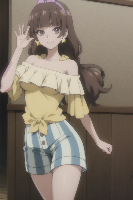 (((lioness girl))), (((grenadine hair))) (((smile))), (((full body))), (((standing pose))), (((bikini top))), ((((long and baggy Belly Dance Harem Pants)))), (((bare feet))), (((fully detailed)))