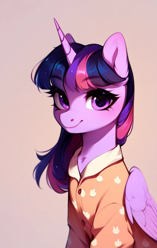 Twilight Sparkle taking off her shirt and putting on another one
