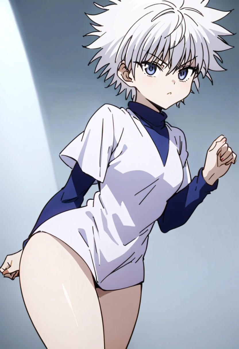 killua ahegao crop top full lamia body