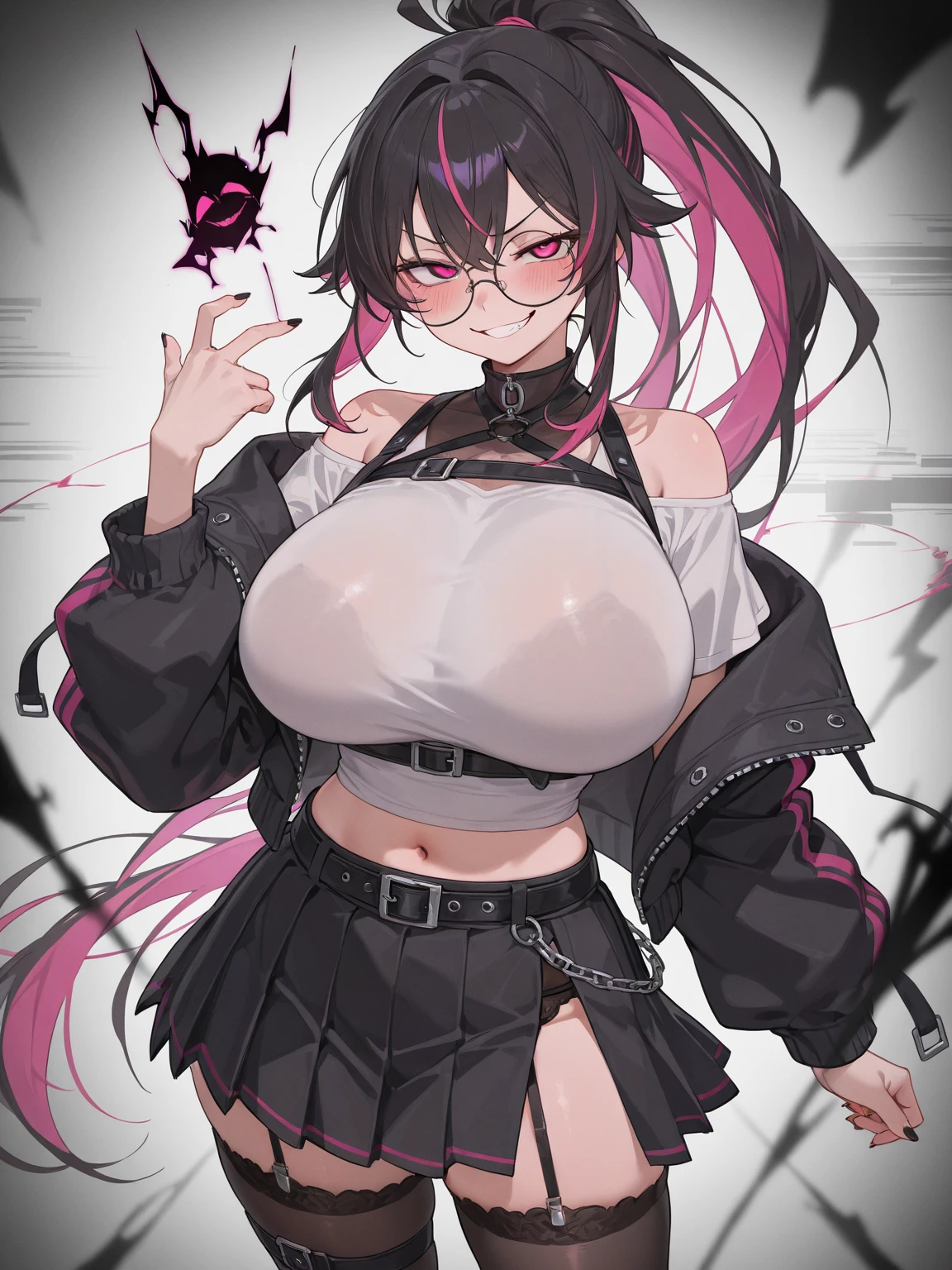 (best quality, masterpiece, uncensored, high quality, ultra detailed, extremely detailed CG, beautiful face, beautiful eyes, beautiful hair), solo, (1girl:black eyes, (((black hair , red inner, Hair Flaps, (one side up))))), (((((idol, collar))))), (((((extremely awesome detailed deep-silky-healthy-lackwarm-foundational-baby face))))), nsfw, , skindantation, hiqcgbody,(gleaming skin), (outdoors, alley:1.2), masterpiece,best quality,(size difference:1.4),(huge male necromancer,(monster:1.3),vampire standing:1.3), meatshield style and (1girl) and (monster sex),tion lines,(suspension,reverse suspended congress),(absurd stomach bulge), collar, chain,cum, pen tearinty breasts, nipplesinsertion bound, bdsm,res, vaginal,bondage,naveongue, open mouth, with ey, pussy, ahegao, tongue out, spread legs, (legs up),restra testicles,fucked silly, cublack collar,veins,arms up, (eerie e, horror , suspenders, (extremawesom e detailed and ribbon:1.3),(extremely awesome detailed deep-silky-healthy-lackwarm-foundational-soft-skin:1.1), (extremely awesome detailed gleaming skin), (extremely awesome detailed pretty face, extremely awesome detailed eyes, extremely awesome detailed shiny hair:1.2), (embarrassed, closed mouth:1.4), extremely awesome detailed dynamic lighting, extremely awesome detailed caustic, extremely awesome detailed deep shadows,(best quality, highres, absurdres, extremely awesome detailed CG unity 8K HDR wallpaper, perfect anatomy:1.1),(extremely awesome detailed realistic, extremely awesome detailed 3d:1.0)