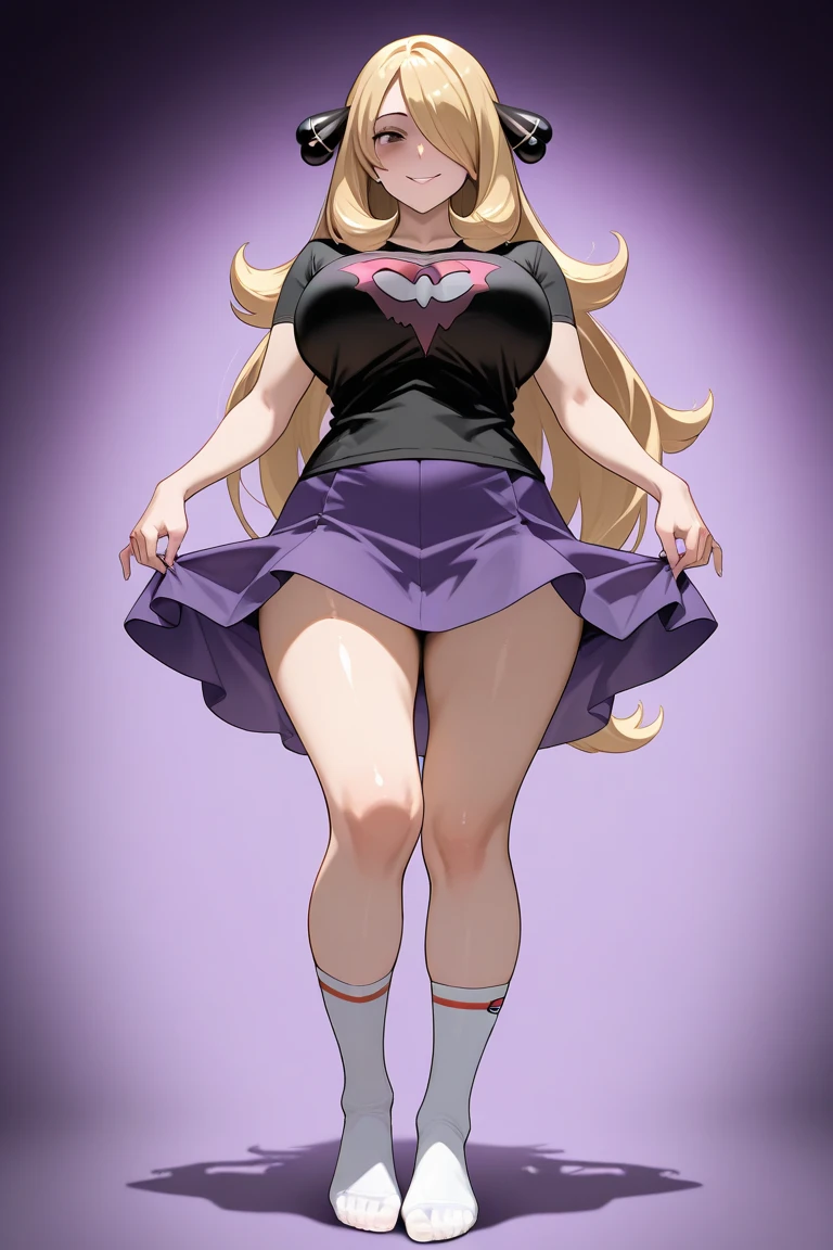 In anime A sexy sensual woman beautiful beautiful attraction long blonde yellow hair her gray eye wears a pink button-down shirt in the office shows her chest, a leopard bra and a black thong