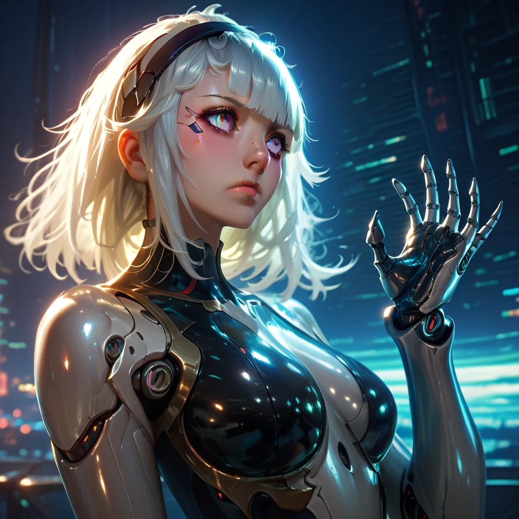 (1 girl;1.3), One , ((((full length , full length )))) (((very detailed face))), Beautiful detailed eyes, body parts, Unified Wallpaper 8K, Super detailed, Beautiful, and Beautiful. Beautiful, masterpiece, Best quality, original masterpiece, super good photo, Best quality, super high resolution, realistic realism, Портрет full length, amazing beauty, dynamic pose, gentle face, Bright eyes. (front) She wears Hr. Giger the Extra-Terrestrial, he left, Black alien archaic with red elements, latex, plastic. The backstory is very detailed, alien ship in the style of Hr. Giger the Extra-Terrestrial, High detail, dark space, Other worlds, The light of distant stars in the background, detailed detail, high quality, muffled light, gloomy environment. Frightening cinematic setting, messy and gorgeous. Girl with white skin, realistic detailed skin, visible pores, clear focus, volumetric mist near the floor, 8 k, UHD, SLR camera, high quality, granularity. bright skin, photorealism, lomography, Fantasy Dark Biopunk, Utopian reality. translucent.