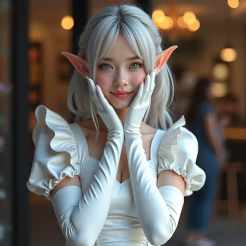 White angel elf 👼🏼