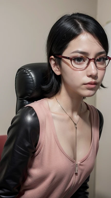 (a asia woman hung with ropes:0.9),wear glasses,body thick:1.2, blowjob, 1woman,huge breasts BBW, short_hair, black_hair, hetero, nude, solo_focus, choker, mole, uncensored, oral, deepthroat, fellatio, looking up, sloppy, saliva, ((pov:1.35)), deepthroat, all the way to the base, ((struggling)), sucking dick, (((center))),fellatio, rope, perfect face, perfect mouth, perfect eyes, symmetric,film grain,8K, <lora:blowjob_suspende:1>,