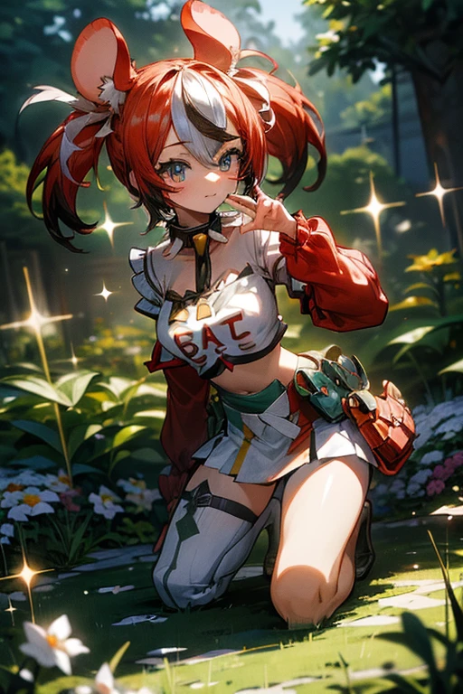 open waist,huge-breasted,Red bikini,Shy,a plump buttocks,Background island