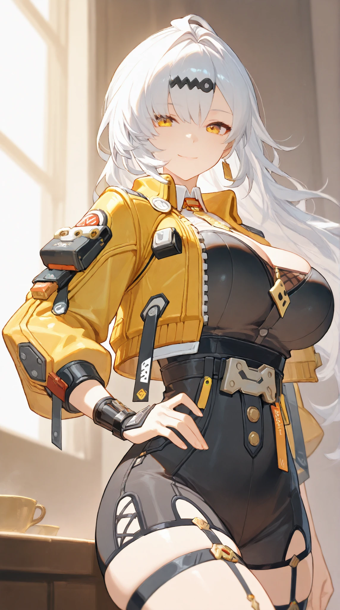 1girl, Drake, laplace, maxwell_nikke, gigantic breasts covered in baby oil, wearing tavern bartender clothes, breasts exposed, blonde hair, bright blue eyes, perfect lighting perfect girl perfect world perfect design, innovative design, flawless beauty, fantasy tavern background, absurdres, high res, ultrasharp, 8K, masterpiece, looking at viewer, voluptuous figure, thick thighs,
