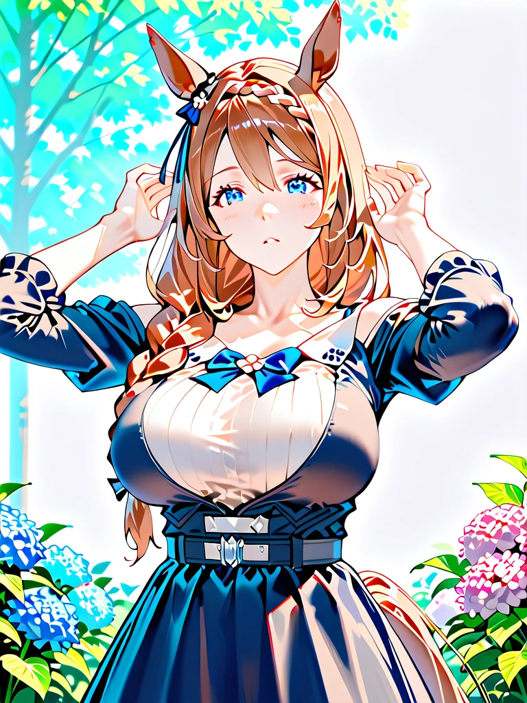 {{{{{16k,Ultra High-resolution realistic romantic Leaked photos of a bare neat virgin girl with her own swaying huge tits as pretty as a actress with white ribbons, She's in sunny glass field, she is so ashamed, so embarrassed, so humiliated, The way she embarrassed herself is adorable, The more shy she is, the smaller and cuter her face becomes}}}}},{{Extremely detailed}},{{{{{dye her cheeks flush and integrated her face pretty small, thick lips, Enchanting thick gross idol's Lips}}}}},{{{{{the best glossy bang neat long, voluminous hair}}}}},{{{{{the more her bodyline and transform into a pretty girl, her bare bodyline and weist are more and more curvier and softly, Injecting her with hormones to make her body, eyes, hair, body lines neat, Her waist so thin that it could not support her  and fell back, All her shame turns to purity, and as she moans with a neat look on her face}}}}},{{{{{The more shy she gets, the more her tits droop and the droopier they get, and that's even more embarrassing}}}}},{{{{{She's given hormones that make her even more embarrassed, so embarrassed that she cowered and unable to control the sexual voice that comes out on its own, couldn't even open her eyes, When she climaxes with a lewd voice unthinkable from her usual purity, she turns into a masturbator, but even her masturbation is pure and she masturbates cutely, but her tits are out of shape, turn into her bad shape tits, Blessed tits that have grown disproportionately large for their age}}}}}