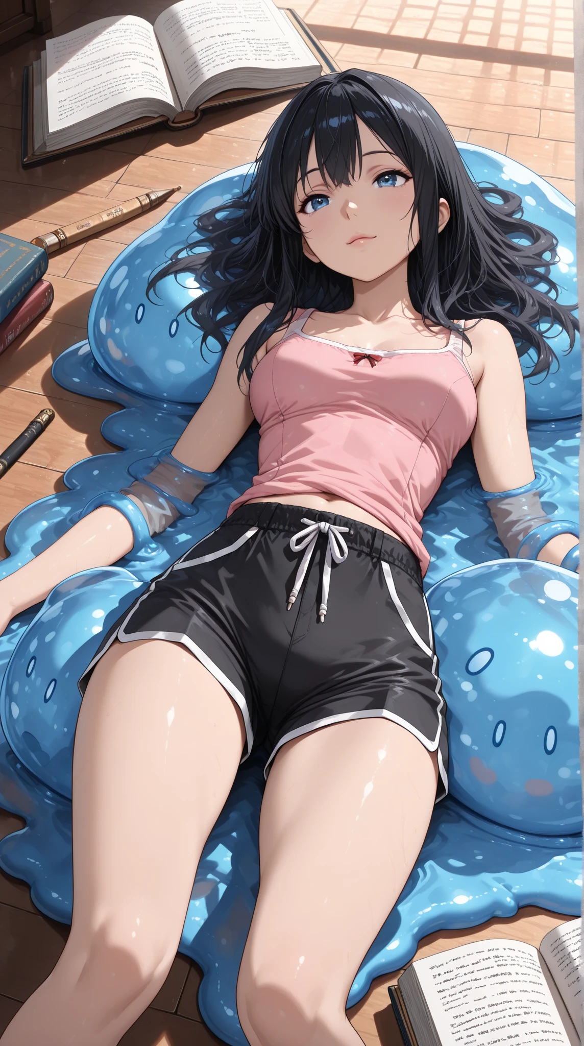（（Sleeping little sister））， realisticlying， best quailty， （（（（（Light rope clothing： 1.5））））， （（Ultra high leg underwear））， （string））））， （Ultrathin））））， full bodyesbian， （Large breasts）， （20 yrs）， （（White laces： 1.5））， （Chest dew： 1.9））））， （Full body soaked： 1.8）））））， （（（（（Open legs： 1.8））