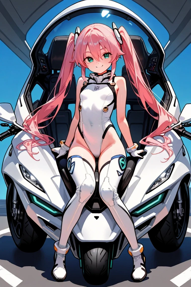 anime girl, skimpy mech suit, erotic