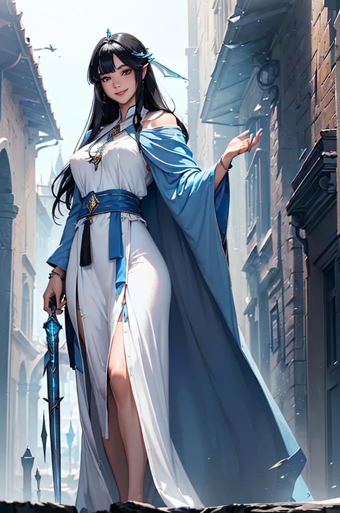 panoramic ((Ninja elf woman style)), side view ((in a ninjai Costume, black mask)) solo ((black skin)) (Dreadlocks:1.3 silver hair long hair beautiful elf woman, detailed closed eyes, 1000 yo, serious face), (standing from prison door), BREAK, (in the Temple of evil gods, in night), (background a Prison)perfect anatomy, masterpiece, best quality, 16k.