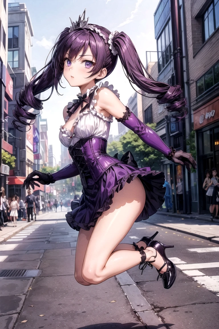 (Panty stocking),(Fishnet tights),(barefoot),Cute little ,Tiny ,Small girl,,Childish face, Very fine clean face,Top quality,Black Hair,(Dark Room), Subtle light, Natural light,Soft lighting,Light from directly behind, (Are standing),With bust up,Front view,Black background