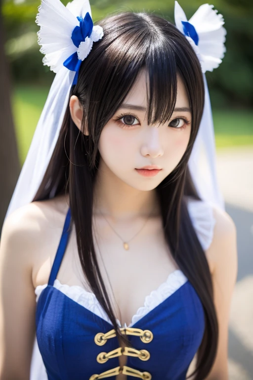 Ultra-high resolution、Japanese beauty、Big eyes、cute、Beauty、The breasts are very large、Cosplay