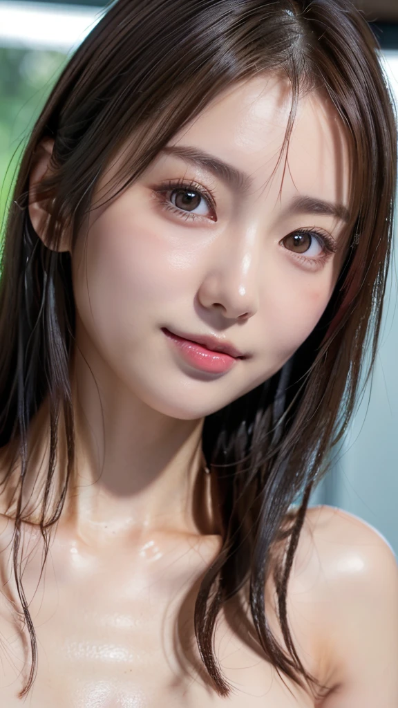masterpiece,Highest quality,Adult 1 girl,Super detailed,Improve skin quality, Increase eye appeal,Ultra-high resolution,Very delicate,super high quality,Detailed face,Beautiful Eyes,Beautiful Nose,Beautiful Lips,Tank top,skirt, orgasm face