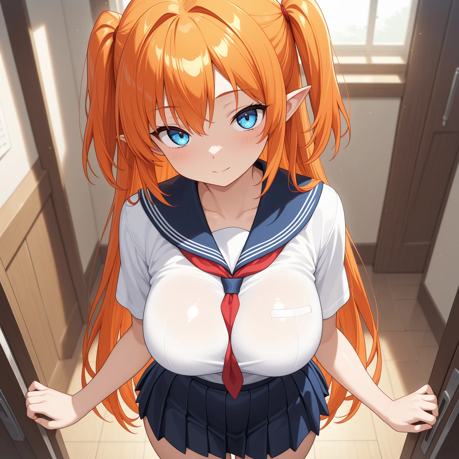 (Masterpiece, Top Quality, Top Quality, Official Art, Beautiful and Aesthetic: 1.2), (1 girl : 1.3), (Fractal Art: 1.3), Nilou, Red HAIR, clear blue eyes, looking_at_viewer, hsr, 1girl, solo, , (small_:0.95), cleavagrpiece, best quality, high quality, absurdres, best quality, hyper detailed, dynamic angle, beatlful detailed, reflective hair, blushed, beautiful face, wearing nothing, no clothes at all, naked, strippedly nude girl, nude, no no pantiesdium-sized breast lighting, ultra-detaiazing, fine detail, extremely detailed, ((ultra-detailed)), (beautiful detailed girl), intricate detail, highres, an extremely delicate and beautiful, hdr, rounded eyes, spread legs, showing her pussy, full body shot, NSFW