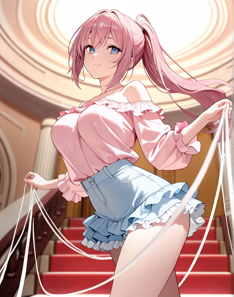BREAK Perfect Anatomy、Highest quality、(cute:1.1)、(cute)、(High resolution:1.2)、Unbelievably absurd:1.3、Incredible illustrations、(cuteイラスト:1.2)、nsfw,(Beautiful background、Late Night、Bedroom、Red Curtain)、1gial(Pink hair、strong wavy hair、ponytail、s old female,height 1.2meters, slim 25kg)(、)( Sex preparation:1.2),Appealing pussy、,(,shackles,restrained)、(((vulgarity)))、pussy juice:1.2,Preparing ,,shackles,restrained) ,(White Silk Sexy Lingerie、Garter Stockings)Against the wall、Hands above head