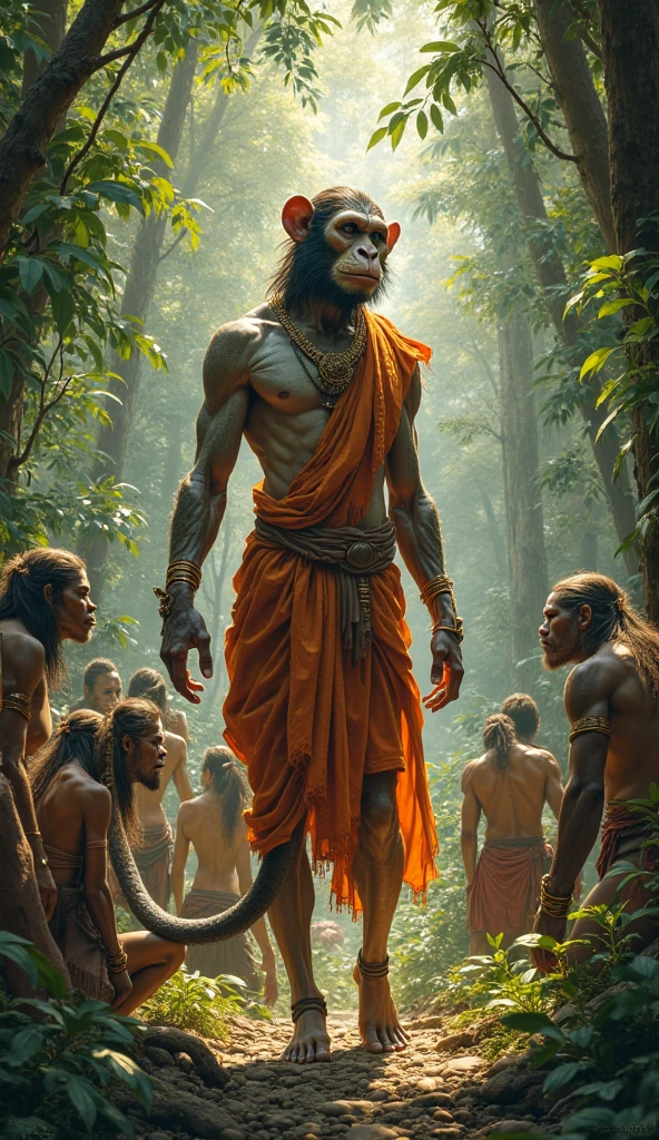 Theyyam in the greeny forest