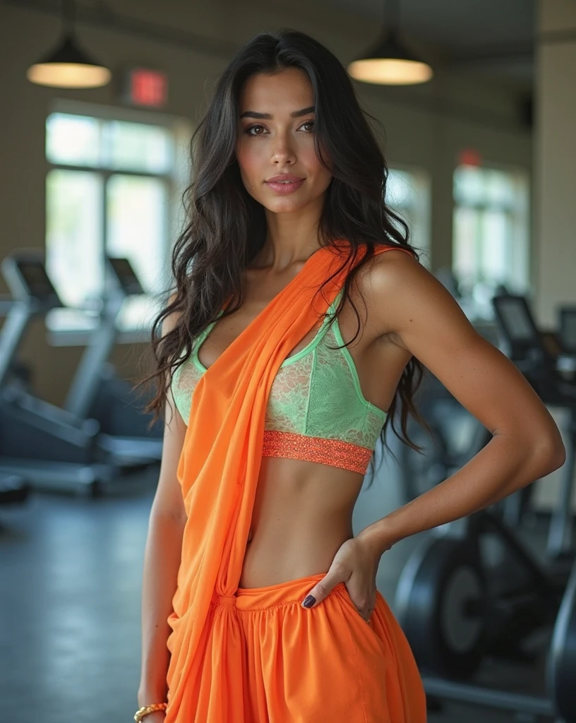 A Indian 21year girl slim fit with long black messy hair detailed hairy pussy juice ,standing in gaint ancient Indian sex temple 🛕, girl body on ran drop, high resolution 12k realistic realism 9:13 ratio