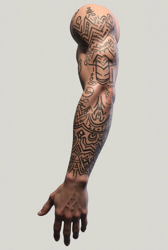 score_9,score_8_up,,score_7_up,fantasy,shadow detail,natural light,source_anime,
artdeco_v4,3d,back,,tattoo,black and gold
,art deco,
<lora:art_deco_v4_pony:0.8>,