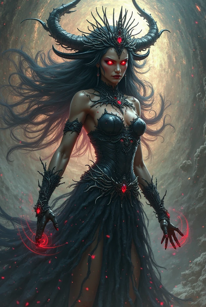 tarot card layout design,
Fantasy art style, Ethereal, Spider Queen, a pretty female elf upper body, the poison fangs of a tarantula grow from her head and she has 6 spider legs as her lower body. Her dress is black and yellow
rich dark colors, vibrant style, dark hues, night, flashes of light
<lora:RMSDXL_Enhance:0.45>,
<lora:add-detail-xl:0.8>,
<lora:RMSDXL_Darkness_Cinema:0.5>,
<lora:RMSDXL_Creative:0.8>,