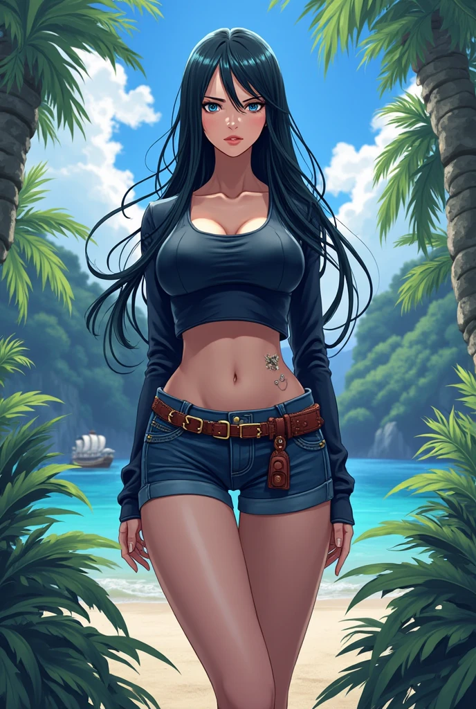 Nico Robin's bare feet