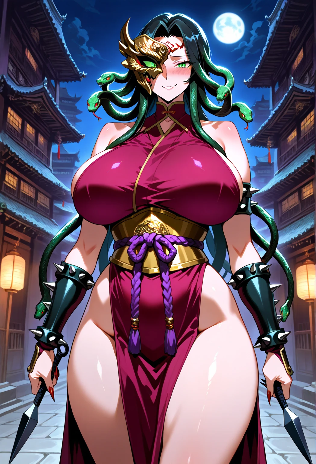 The second generation that was trained shows off their bodies in front of their new owners..Her body is elaborately tattooed. (Masterpiece), Best Quality, ultra-detailed, perfect hands(Delicate finger expression), perfect legs, Delicate eye expression, delicate face expression, 1girl(anosillus II: Sexy, Slender and sexy body, huge breasts, wide hips, spectacled, naked body, brown hair, green eyes(empty eye)), blank face,closed mouth,Solo, nude, full body, pussy, in the office,standing,Sexy waist teasing, She is showing her body to her owner,tattooed, Tattooed all over her body, wicked smile,Looking Back,,Feminine curves, perfect body figure, sexy woman,nude,