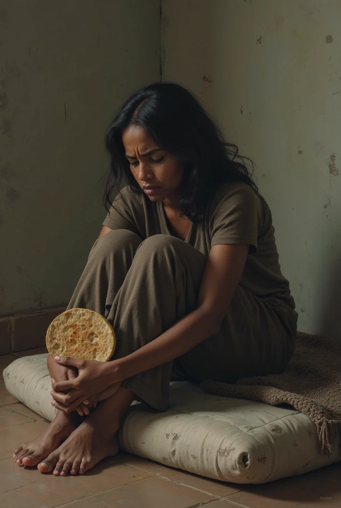 She took a little basket and filled it with bread from the cupboard, laying a white cloth over the top. Then she looked down at her feet and noticed how old and worn her shoes were.