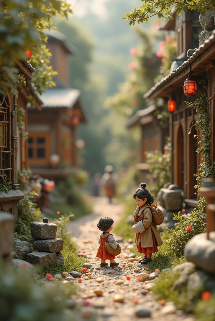 Beijing Hutong,35mm lens,Multiple angles,CountrySide scenery,Suburban,Back,Side,silhouette,Overhead shot,Cat,Standing,Doll,Carrying a small school bag,Tram,Beijing,Autumn woods,Wooden house,Platform, cloak,Ruan Jia,Suit,tie, (Delicate face), (Fine fluffy fur),(35mm Cinema Lens),(Multi-angle shooting),(many viewing angles)