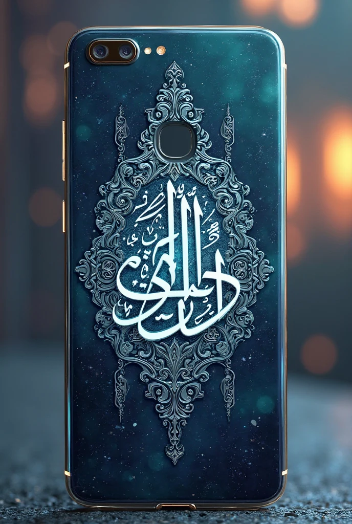 Arbi cligraphy colorfull phone case design