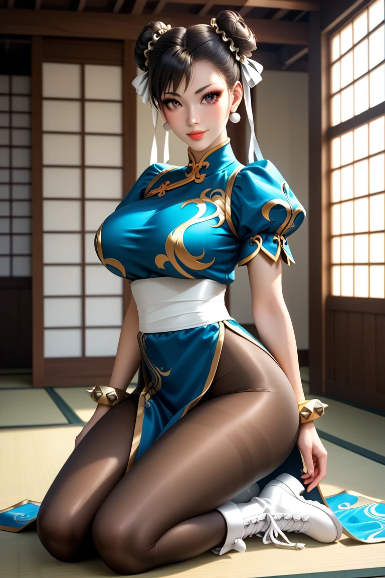(Daisaku),(Need),(Super meticulous),(full bodyesbian:1.2),1girll,tchibi,adolable,Chun- li,(full body, tchibi,),full body, tchibi,