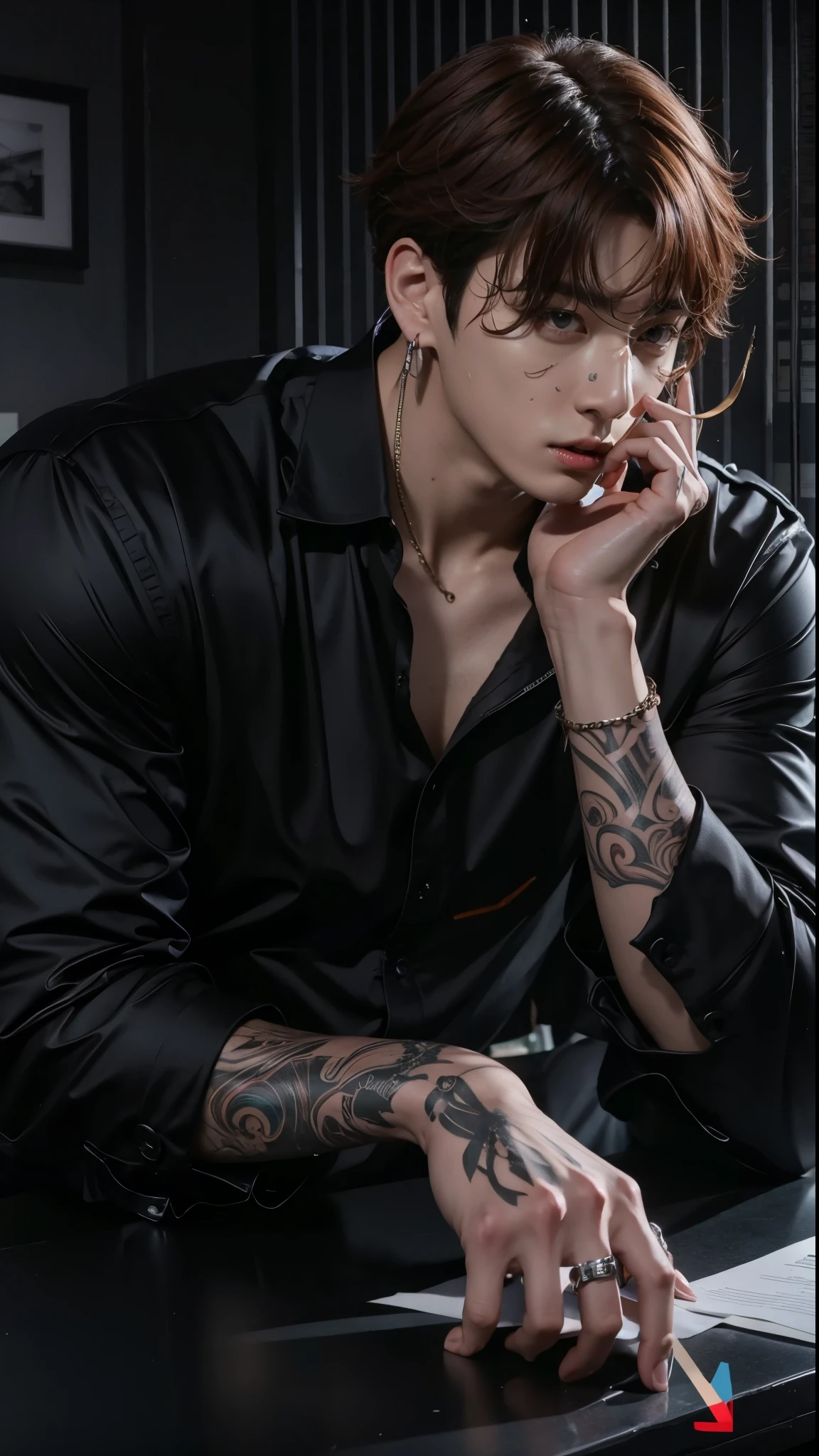 Jeon Jungkook, cabello negro, cabello liso, musculatura