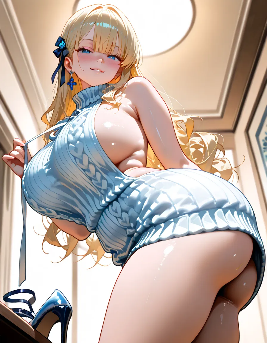 (perfect anatomy), masterpiece, highest quality, High resolution,blue eyes,long hair,hair between eyes, hair ornaments,golden hair,Slightly curly hair,(one-piece swimsuit), Delicate limbs, blush a little,Saliva leaks from the mouth,open your mouth and stick out your tongue, Melted face , love with the shadow of a penis, (embarrassed,blush:1.3), nsfw,(ecstasy:1.3) ,(slut:1.2),(vulgarity:1.3),(fucked silly:1.1),(steam:1.1),(wet:0.8),(trembling:0.8),(tears:0.7) ,(drooling:0.6),(sweat:0.8), open mouth, wince,(orgasm:1.5),awaiting tongue, Slender body, Fellatio Gesture, (looking back), Big Hip, Big Breasts, (Look Back), Big Hip, (lying on her stomach), (Sleeping Back), (Doggy style), spread legs, having sex, Lewd Eyes, Squint your eyes a little and smile, Hearts in the eyes, (Pressing my chest against the transparent window), (Shower room), press your chest against the glass, hands on glass, breasts on glass, window
