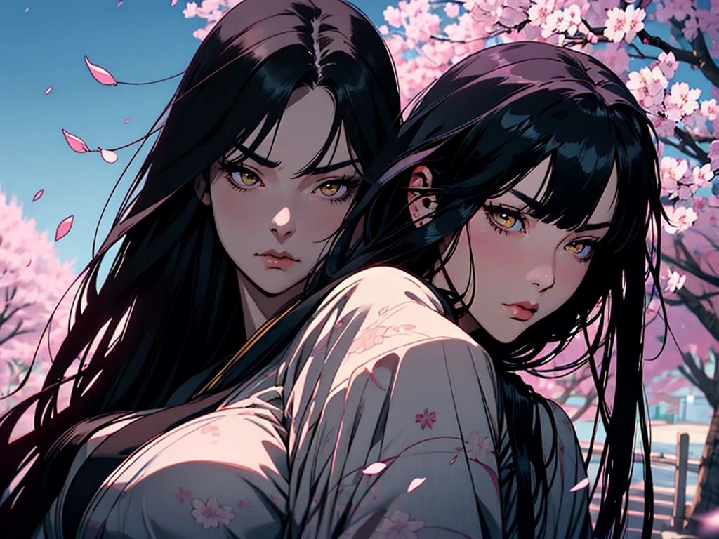 Beautiful woman 2D full body
