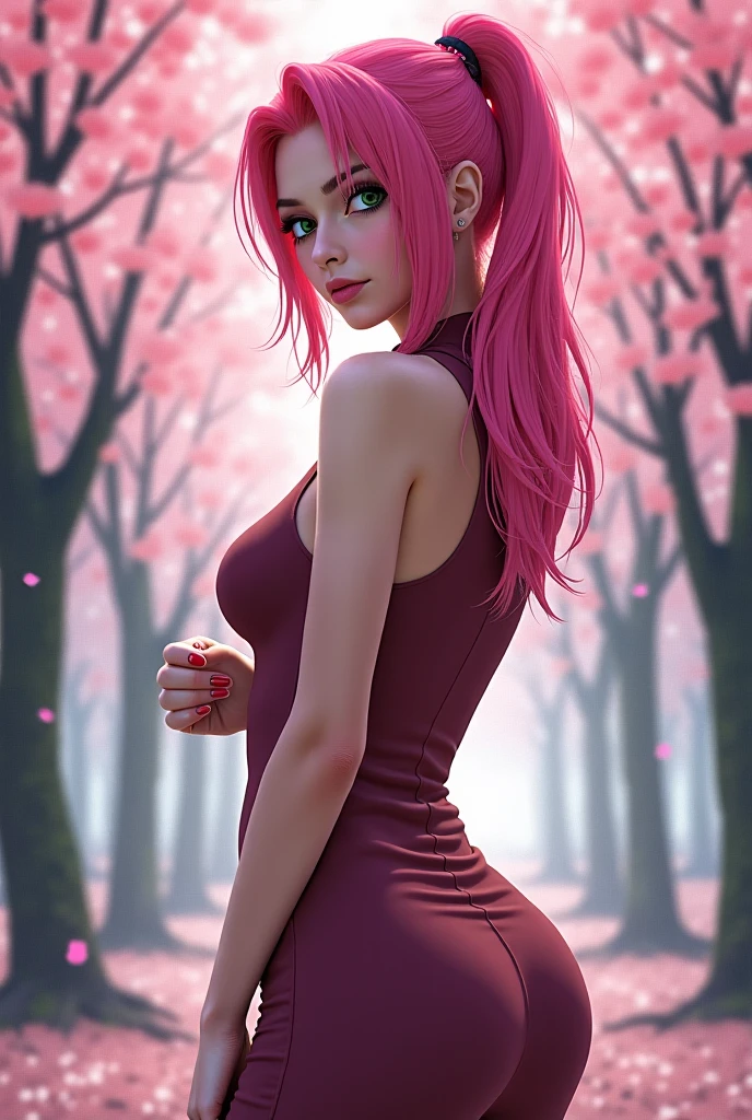 Make Sakura Haruno sexy