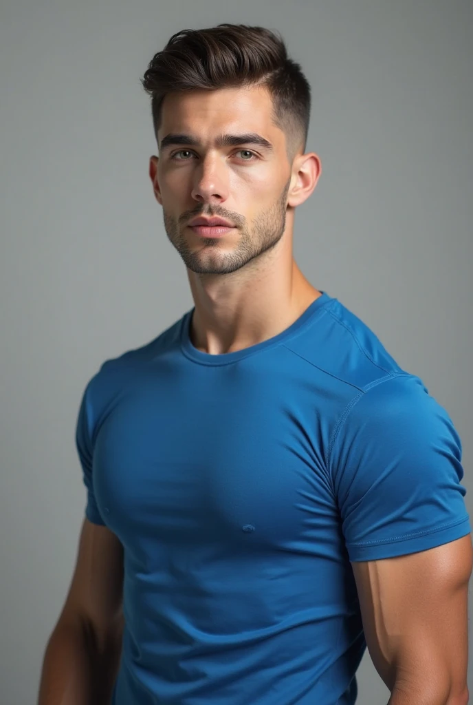 Real photo men's beauty fashion black clothing modern glamor luxury show haute couture latin man athletic stones shine