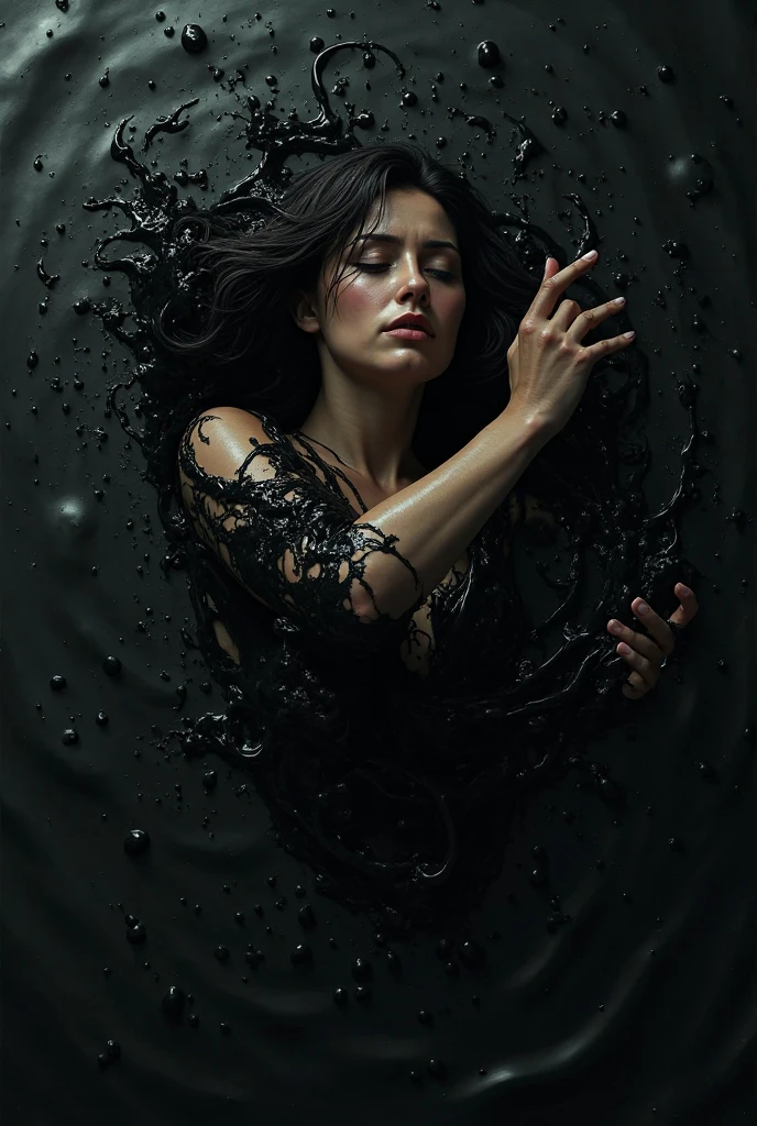 best image quality, masterpiece, ultra high resolution, (fidelity :1.4), photograph, 1 girl,[(sorrow)],white shirt, 薄dark, dark, Desperate, pity, pitiful, cinematic,tear,teardrop,(torn clothes:1.5), (wet clothes:1.4), bare shoulders,real rain,wet hair,..